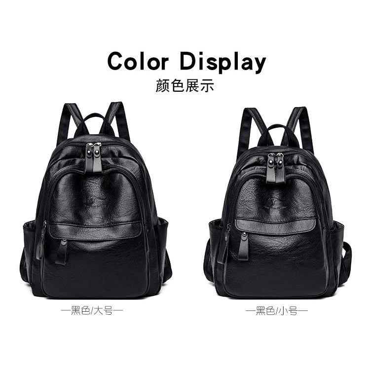 Ba Lô Đi Học / Du Lịch Cỡ Lớn Thời Trang Hàn Quốc Cho Nữ