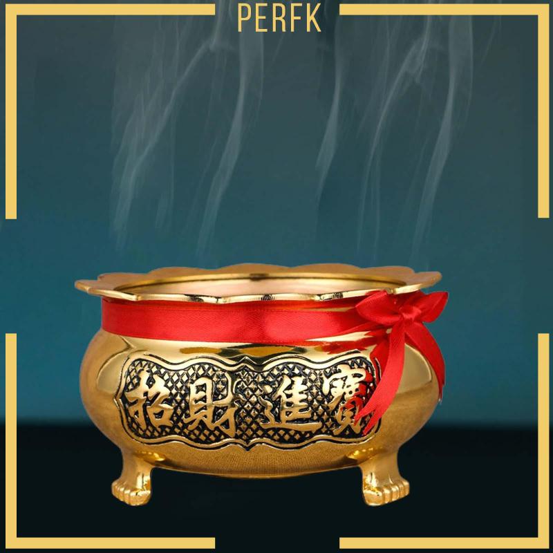 Giá Đỡ Lò Đốt Trầm Hương Bằng Hợp Kim Đồng Thau Dùng Trang Trí Phòng Khách / Yoga