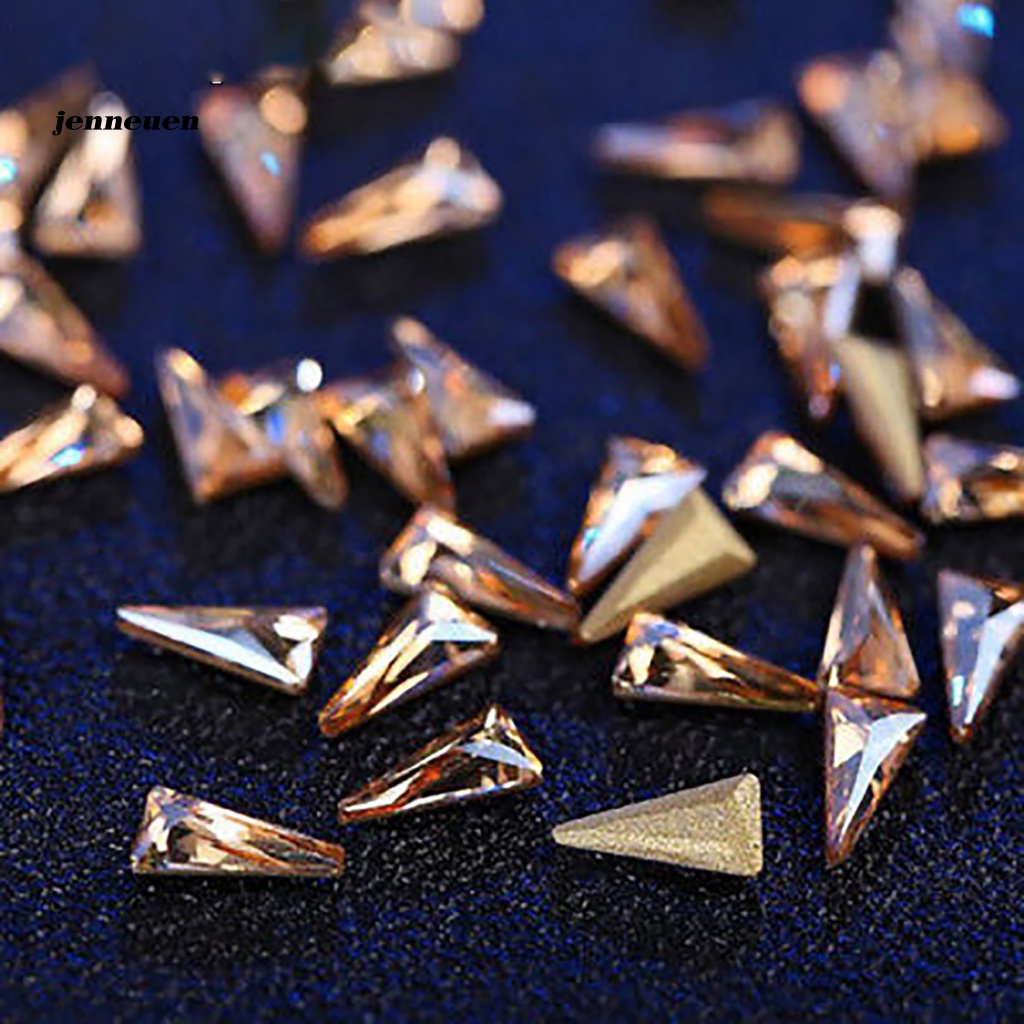 Set 10 Tấm Nhãn Dán Móng Tay Màu Sắc Trơn Quyến Rũ