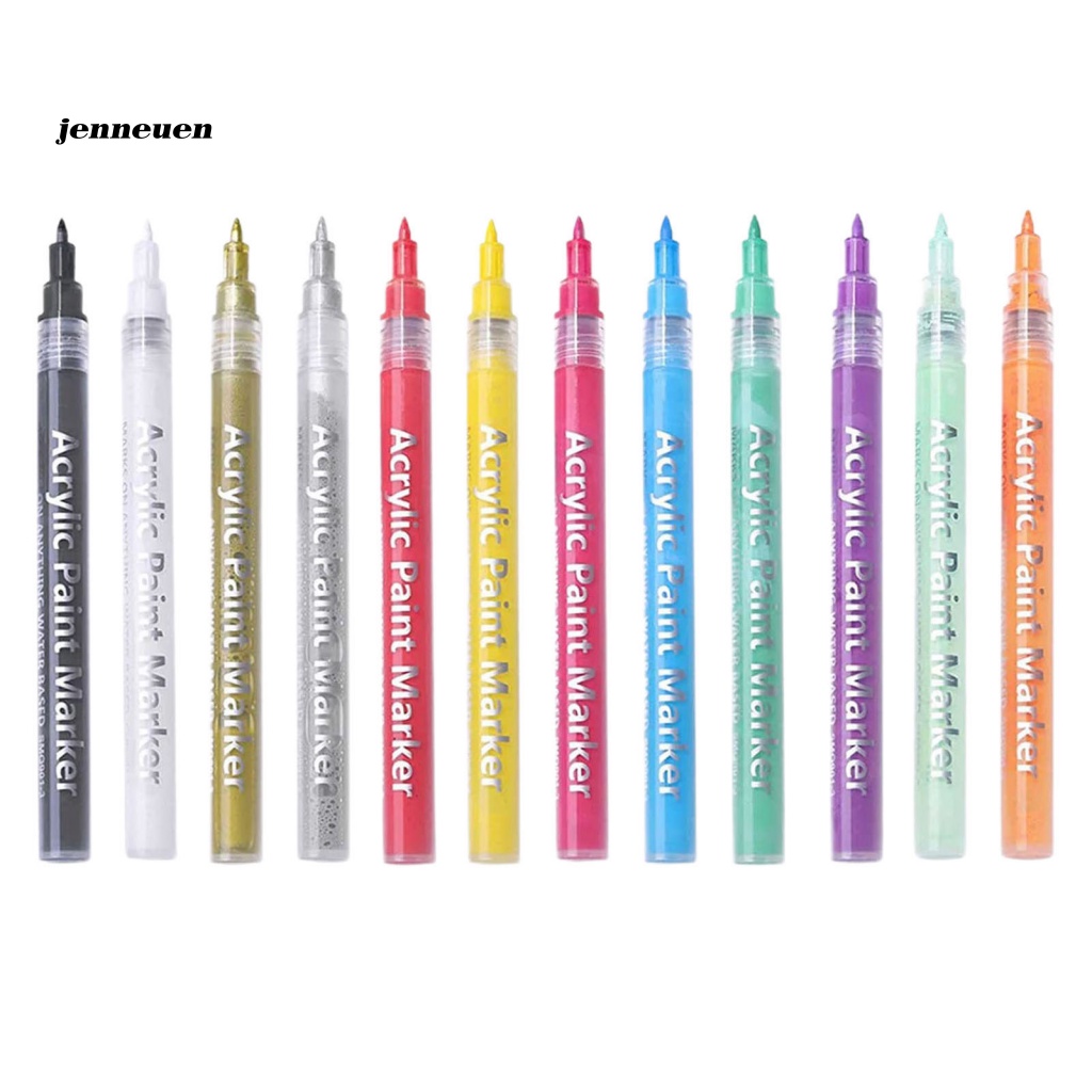 Bút Vẽ Móng Nghệ Thuật Graffiti Lâu Trôi Chống Nước Chuyên Dụng Cho Salon