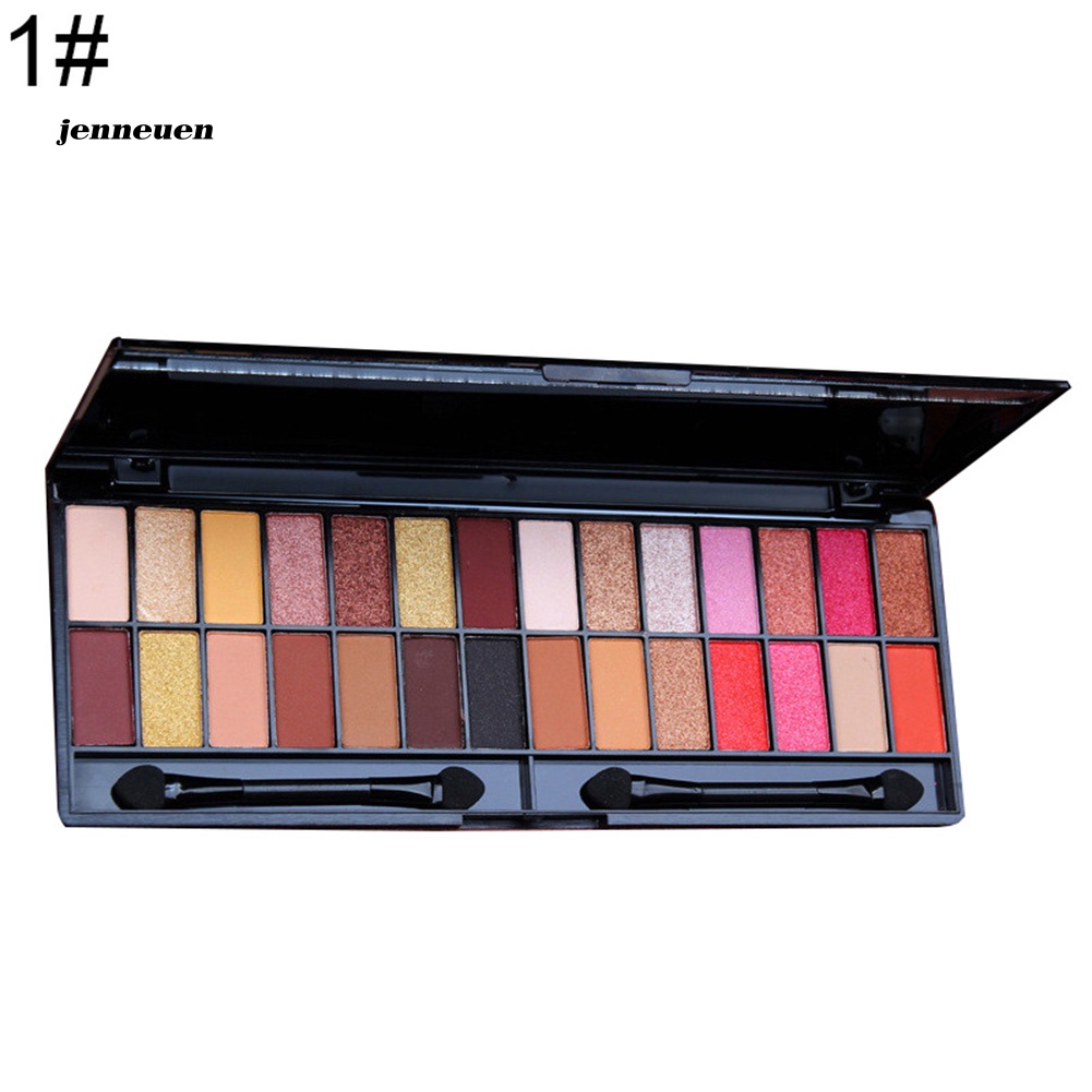 Bảng Phấn Mắt CmaaDu 28 Màu Lì Và Ánh Ngọc Trai Kết Hợp Trang Điểm Lâu Trôi Không Nhòe