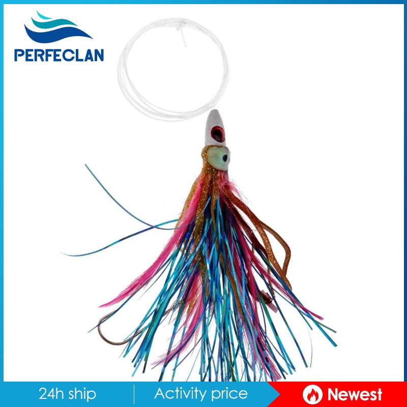 Mồi Câu Cá Giả Hình Mực Mềm 14cm Chất Lượng Cao