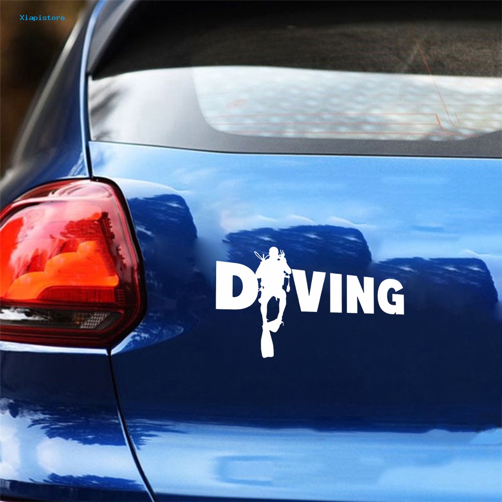 Đề Can Dán Trang Trí Xe Hơi / Máy Tính In Chữ Diver Thời Trang
