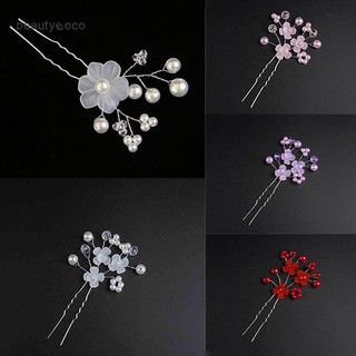 🌠By🌠(9 Mẫu) Cài Tóc Cô Dâu, bà Sui đá mix hạt trai