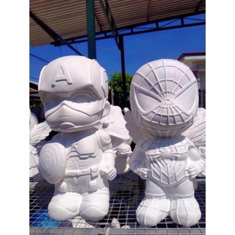 Tượng tô màu Siêu Nhân, Người Nhện size to