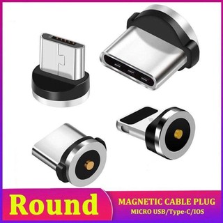 Cáp sạc nam châm loại ổ cắm c cổng micro usb light cáp sạc nam châm cắm sạc nam châm đầu cắm dây