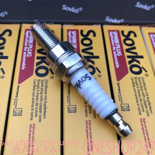 Bugi 3 chấu sovko hàng đức nhập khẩu- bugi chân ngắn dành cho xe tay ga, exciter, winner...