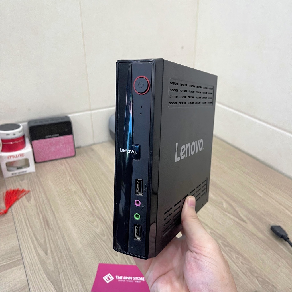 ( Hàng chuẩn) Cây máy tính mini PC mini Lenovo ram 4G SSD 128G có WIFI - Intel 1037u văn phòng nhỏ gọn | BigBuy360 - bigbuy360.vn