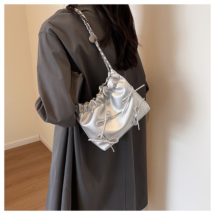 Túi Đeo Chéo Vai Xếp Ly Thời Trang Hàn Quốc Jiviviel