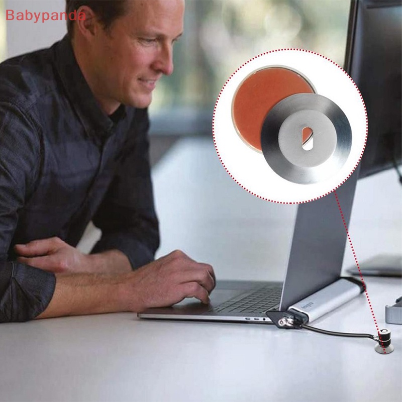 Đế Khóa Dây Cáp Kết Hợp Bảo Vệ Chống Trộm Cho Máy Tính Laptop