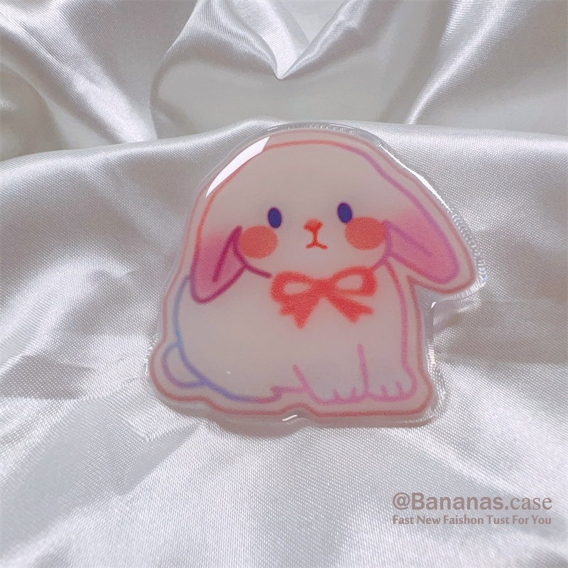 Dễ Thương Giá Đỡ Điện Thoại Dạng Nhẫn Đeo Tay Hình Chú Chó Đáng Yêu