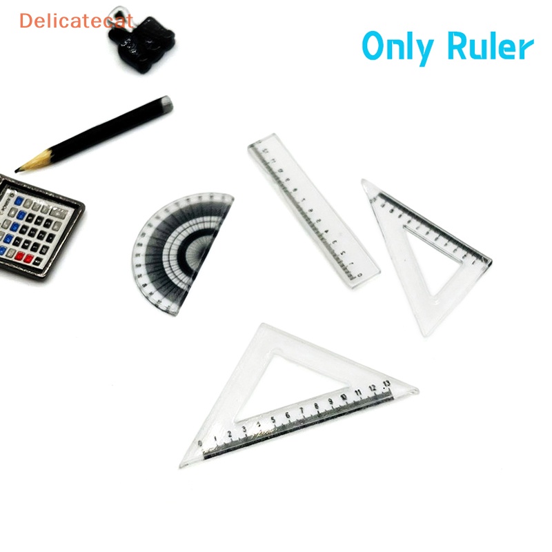 Bộ 4 Thước Đo Tỉ Lệ 1: 12 Dùng Cho Nhà Búp Bê