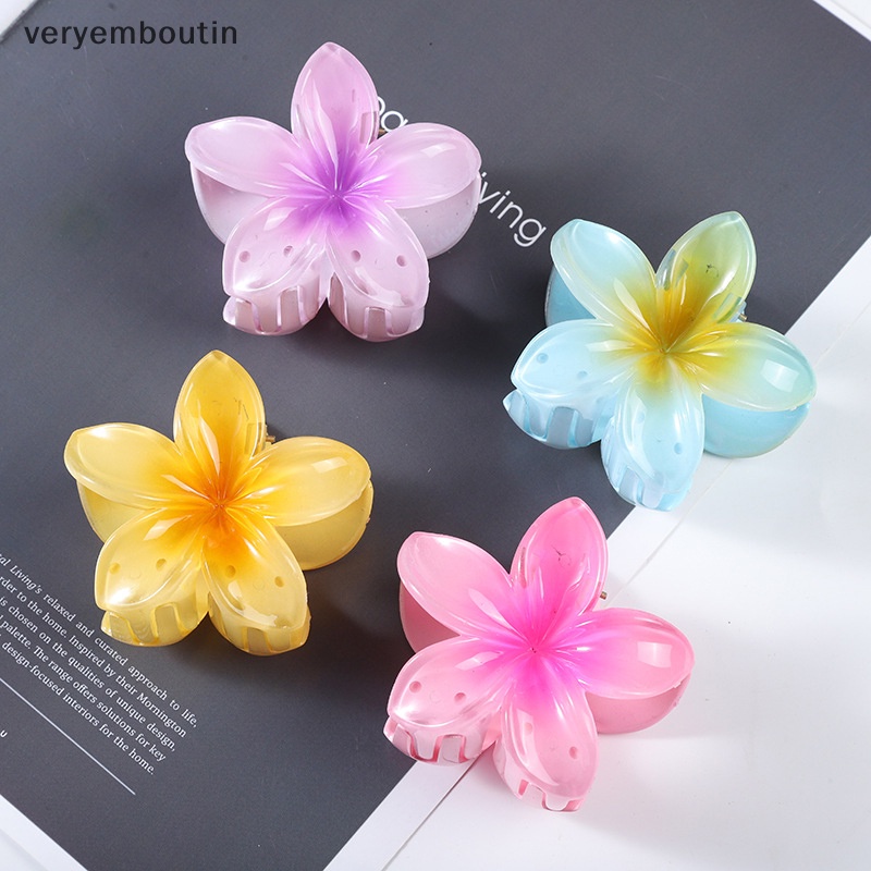 Kẹp Tóc Hoa Frangipani n Dễ Thương Thời Trang Cho Nữ