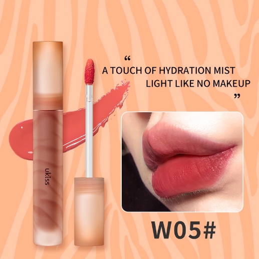 Son Môi Ukiss Giữ Ẩm Chống Thấm Nước Lâu Trôi Không Dính Ly Khi Uống Nước