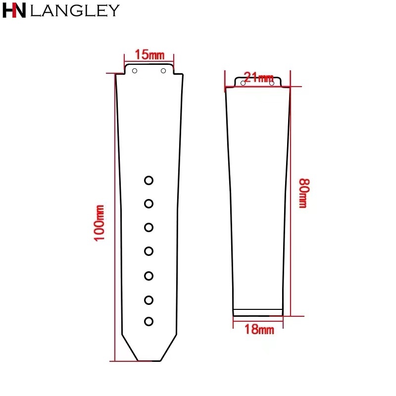 Dây Đeo Đồng Hồ Bằng Silicone Mềm Họa Tiết Kẻ Sọc 15 / 21mm 1523mm 19x25mm Cho Nữ