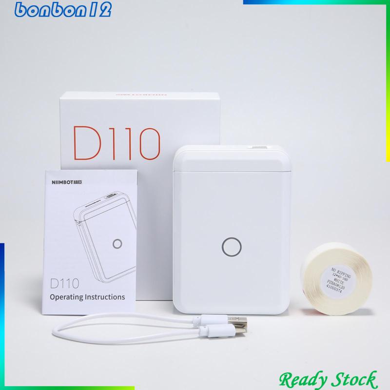 Máy In Nhãn Nhiệt Không Dây Kết Nối Bluetooth D110