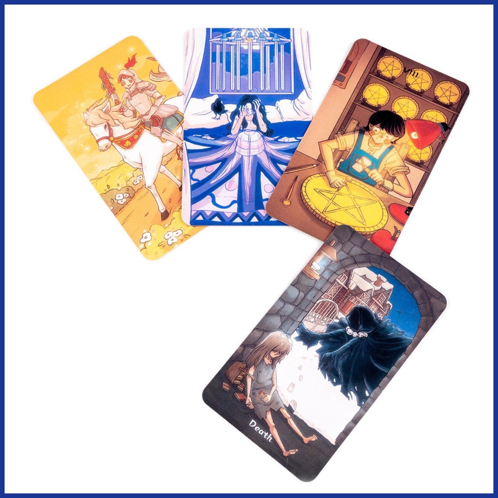 Bộ Bài Tarot Phiên Bản Tiếng Anh Dễ Thương