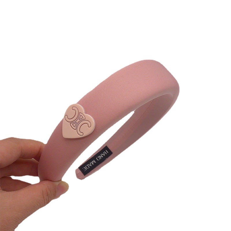 Băng đô cài tóc bằng mút xốp Màu Hồng Mộng Mơ đính hình xinh xắn nhẹ nhàng