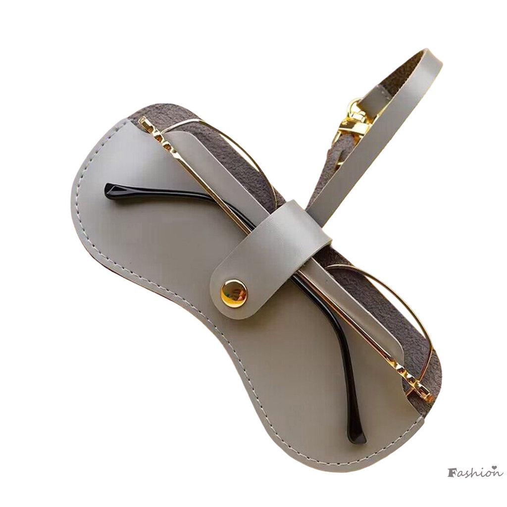 Túi Đựng Mắt Kính Hình Vỏ Sò Mềm Có Dây Treo Giá Đỡ