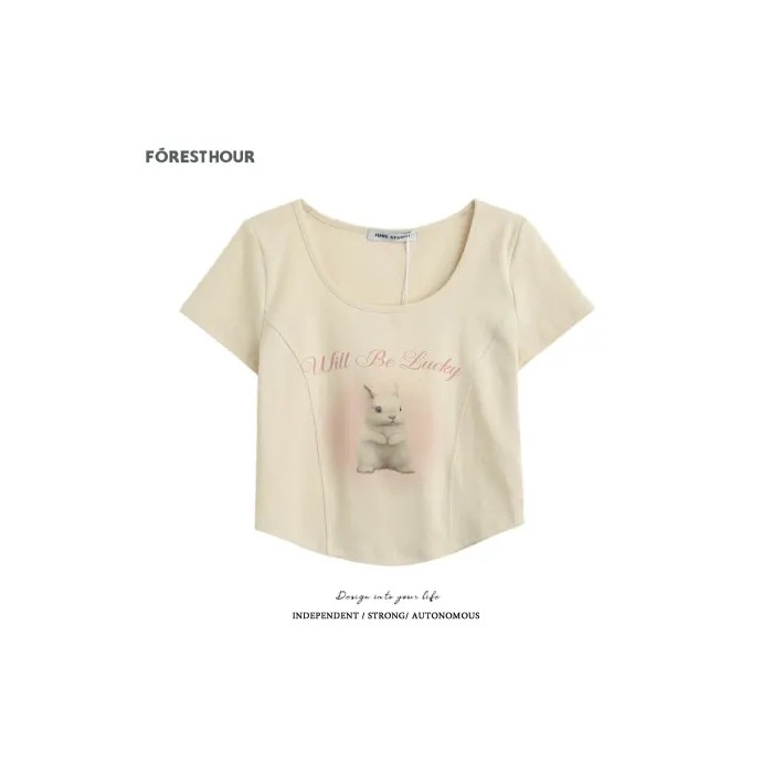 Null áo phông áo thun nữ croptop baby tee Thời trang hàn quốc A99J02S