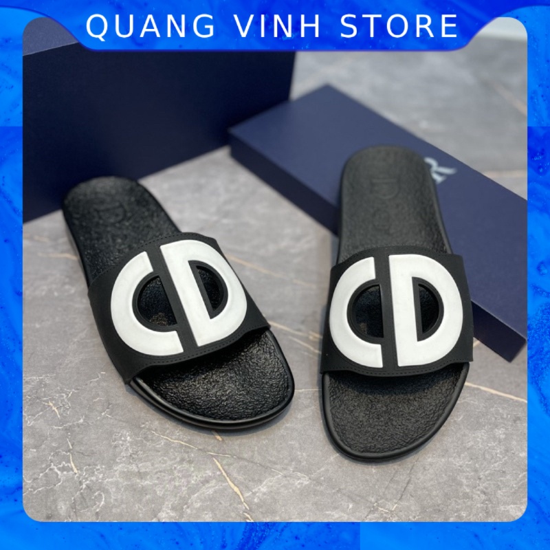 Dép quai ngang Lê Nam D.I.O.R CD Hàng Mới Nhất - Dép Quai Ngang Nam CD đế đúc chắc chăn, êm chân hot trend 2023