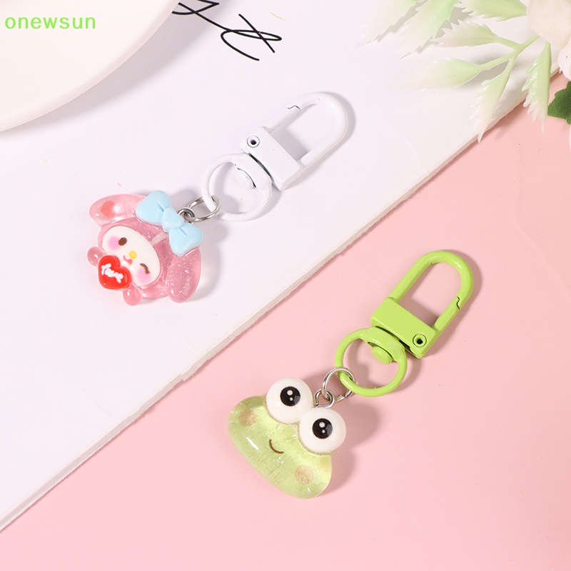 Onewsun melody bag keychain phim hoạt hình cinnamonroll hello kitty điện thoại dễ thương mặt dây chuyền đồ nữ tính mặt dây chuyền trang trí dây mới