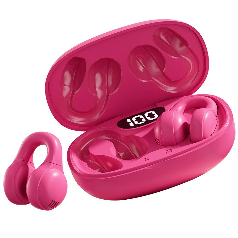 Tai Nghe Bluetooth Dẫn Truyền Xương Kiểu Kẹp Tai, Tai Nghe Thể Thao Không Vào Tai Tai Nghe Không Dây