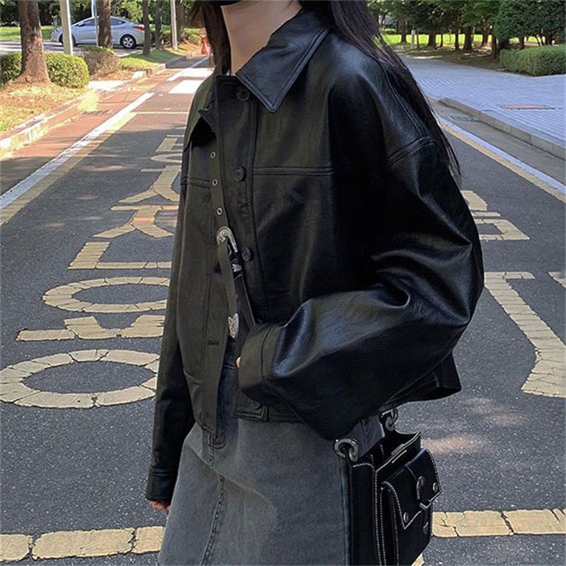Áo Khoác Da Cao Cấp Phong Cách Hàn Quốc