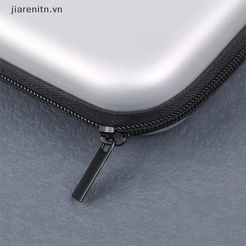 Jiarenitn 1pc túi đựng vợt bóng bàn di động eva túi xách hình vuông hộp đựng vợt vn