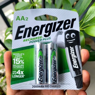 Vỉ 2 Pin sạc AA AAA Energizer dung lượng cao đến 2300mAh - Xuất xứ Nhật Bản Hàng chính hãng DSHK Việt Nam