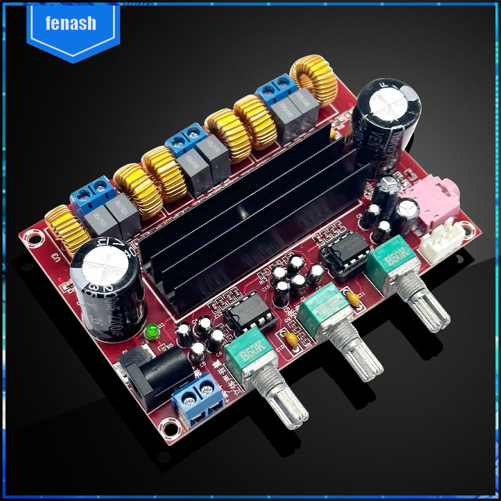 Bảng mạch khuếch đại công suất loa siêu trầm kỹ thuật số xh-m139 2x50w 100w 2.1 kênh tpa3116d2