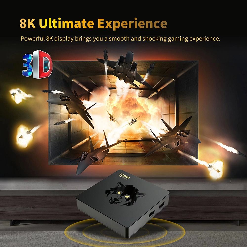 Q96 8k smart tv box android 10 amlogic s905w2 quad core 2.4g / 5g wifi uhd 3d airplay miracast media player h. 125 hp ip60 g5zl
