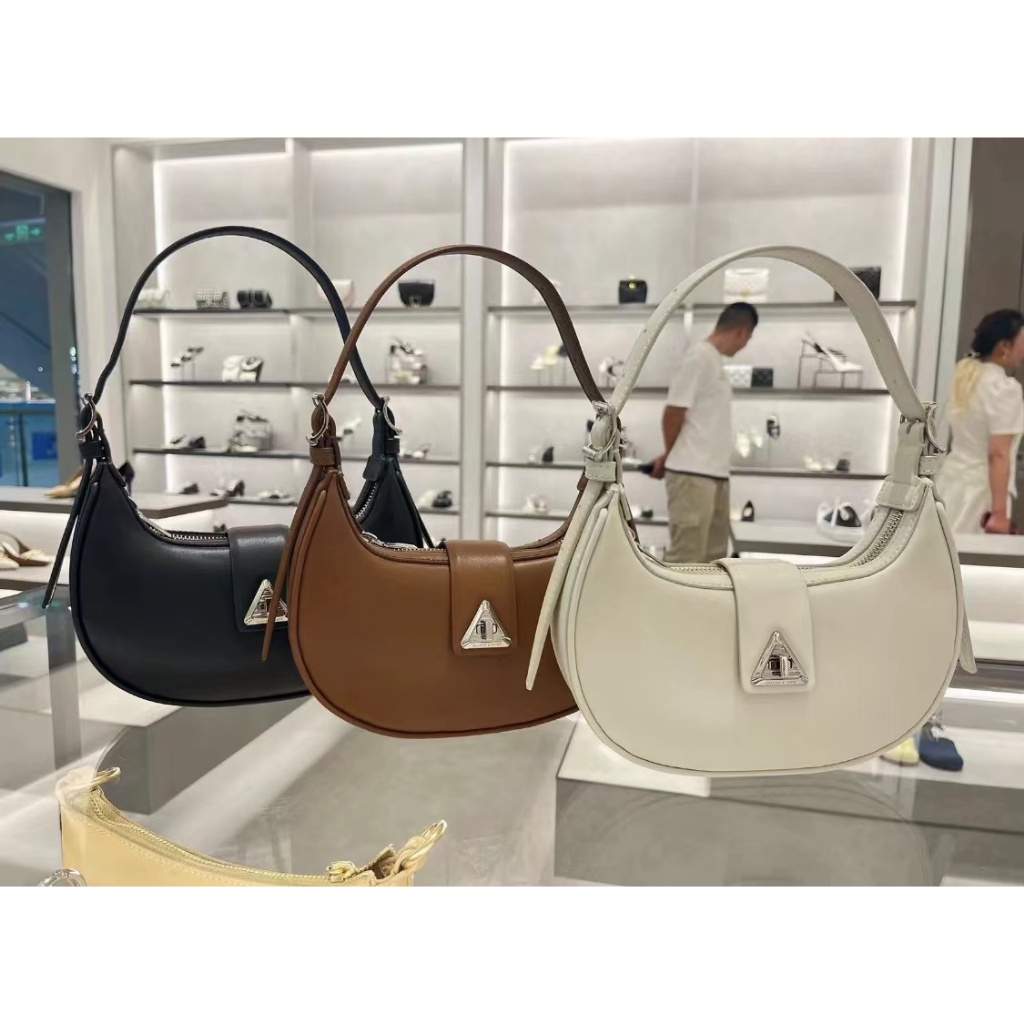 Cnk new 50271205 Túi dưới cánh tay nữ túi lưỡi liềm