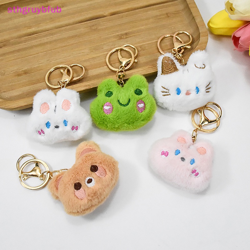 Sthb kawaii thỏ sang trọng búp bê ếch búp bê sang trọng dễ thương đồ chơi thú nhồi bông móc khóa mặt dây chuyền túi trang trí cho bé gái quà tặng trẻ em vn