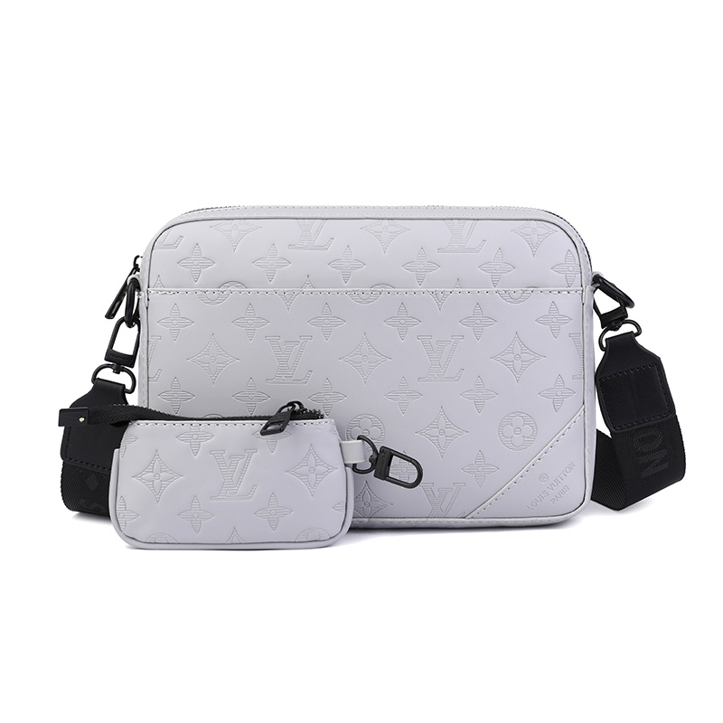 9783lv giản dị thanh lịch phát hành nhanh túi đeo chéo da đa năng túi unisex túi đeo vai m