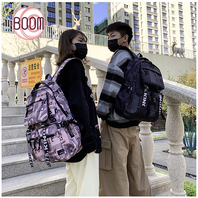 BOOM cặp đinam du lịch đi  nam balo nam đi học L95S38W