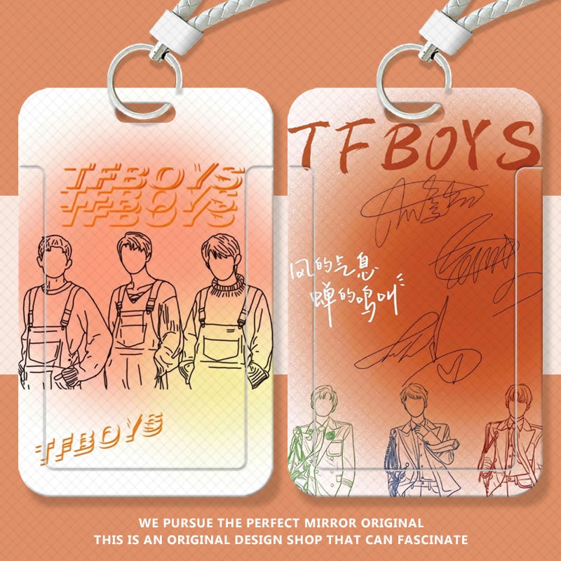 Ví Đựng Thẻ Kỷ Niệm 10 Năm In Hình Nhóm Nhạc Tfboys