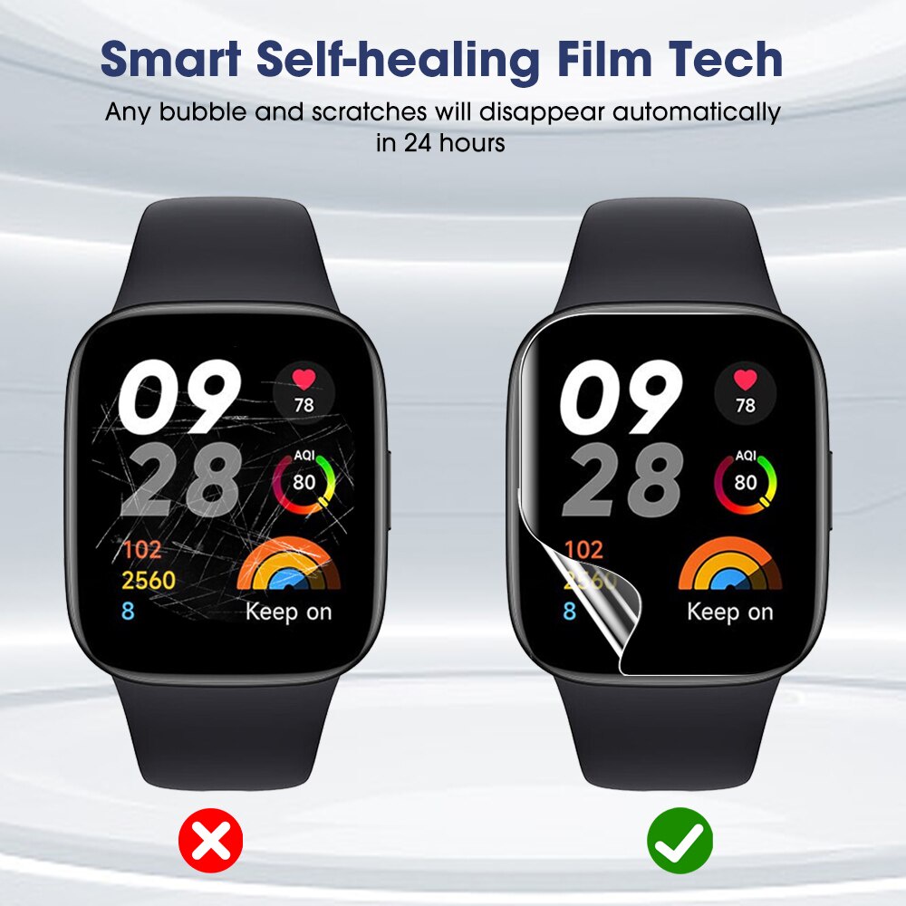 Phim cong hd 2pcs cho xiaomi redmi watch 3 active / 3 lite / 2 lite cho đồng hồ thông minh bảo vệ màn hình mềm redmi watch 3 lite redmi watch 2 lite