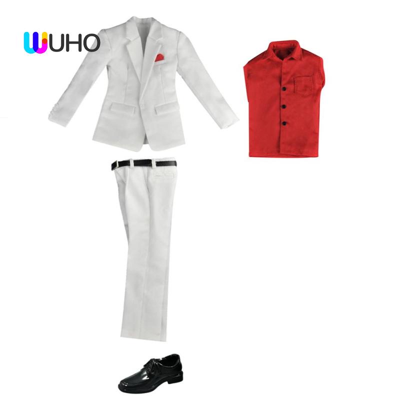 1/6 trang phục áo dài trung quốc bộ áo khoác cho 12 / '' hình cơ thể nam