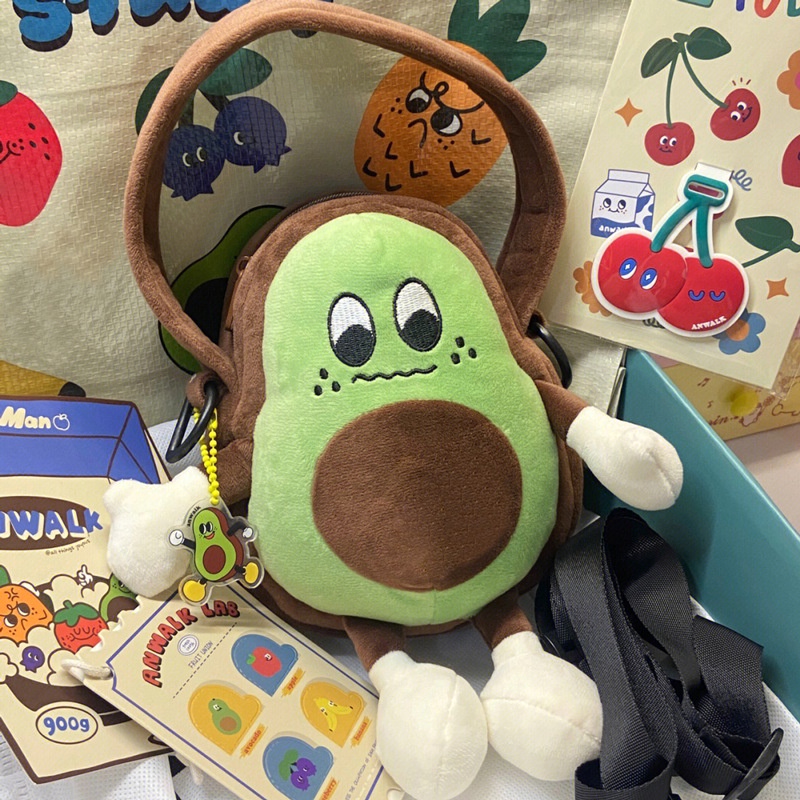 Túi búp bê bơ nữ túi đeo vai cầm tay sang trọng túi đeo chéo búp bê hoạt hình nhật bản