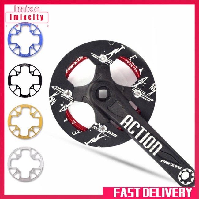 Imixcity 104bcd mtb bảo vệ xích xe đạp nắp bảo vệ xe đạp tấm bảo vệ xe đạp bộ quây bảo vệ toàn diện