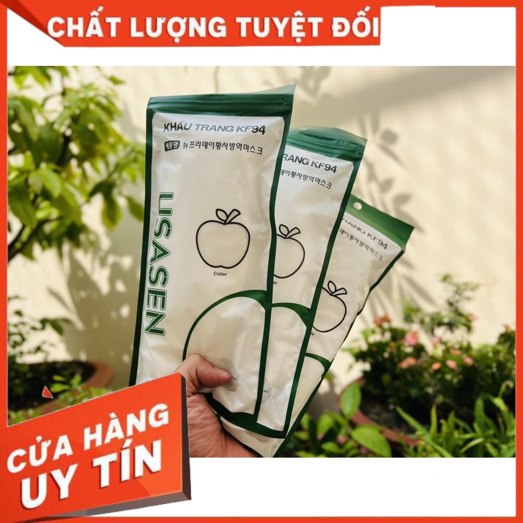 Khẩu trang kf94 USASEN kháng khuẩn, không xù, không ngứa