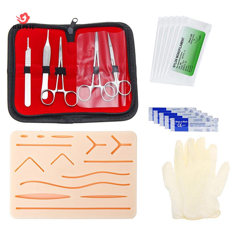 Bộ đào tạo khâu phẫu thuật bmpeic skin vận hành khâu thực hành mô hình đào tạo pad mới