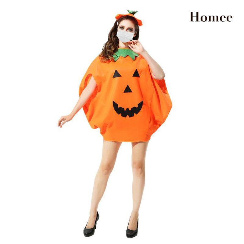 Trang phục bí ngô halloween, trang phục halloween, đạo cụ mới lạ unisex bí ngô cosplay quần áo tiệc, phụ kiện trang phục cho bữa tiệc theo chủ đề bí ngô