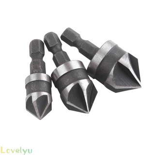 ⭐24H SHIPING ⭐Drill Bit 90 Degree Carbon Steel Chamfer Chamferer Drilling Hexagon Power Tools