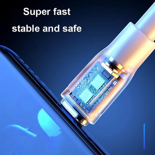 Cáp sạc nhanh usb 120w 1m micro for iPhone for type-c usb loại c 6a