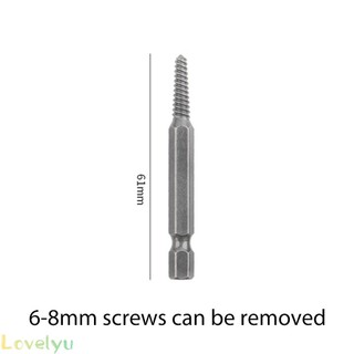 ⭐LOVE⭐ Screw Extractors Silver 1Pc Convenient Durable High Quality Attachment