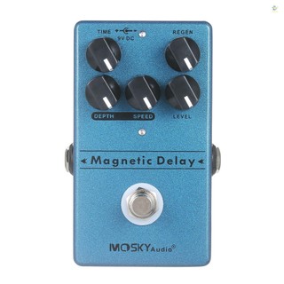 3elife moskyaudio delay echo effect pedal guitar effects delay effect pedal