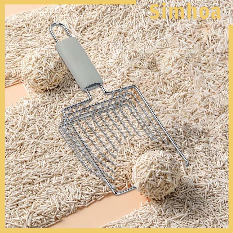 Dụng cụ làm sạch máy xúc cát cho mèo máy làm sạch xẻng sâu bể cá sàng lọc nhanh máy xúc chất thải máy xúc vật nuôi làm sạch xẻng xúc cát cho mèo