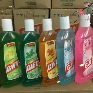 Nước lau sàn Gift can 1L đủ hương